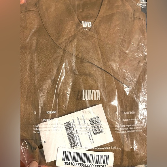 LUNYA Woven Linen Top - Picture 5 of 6